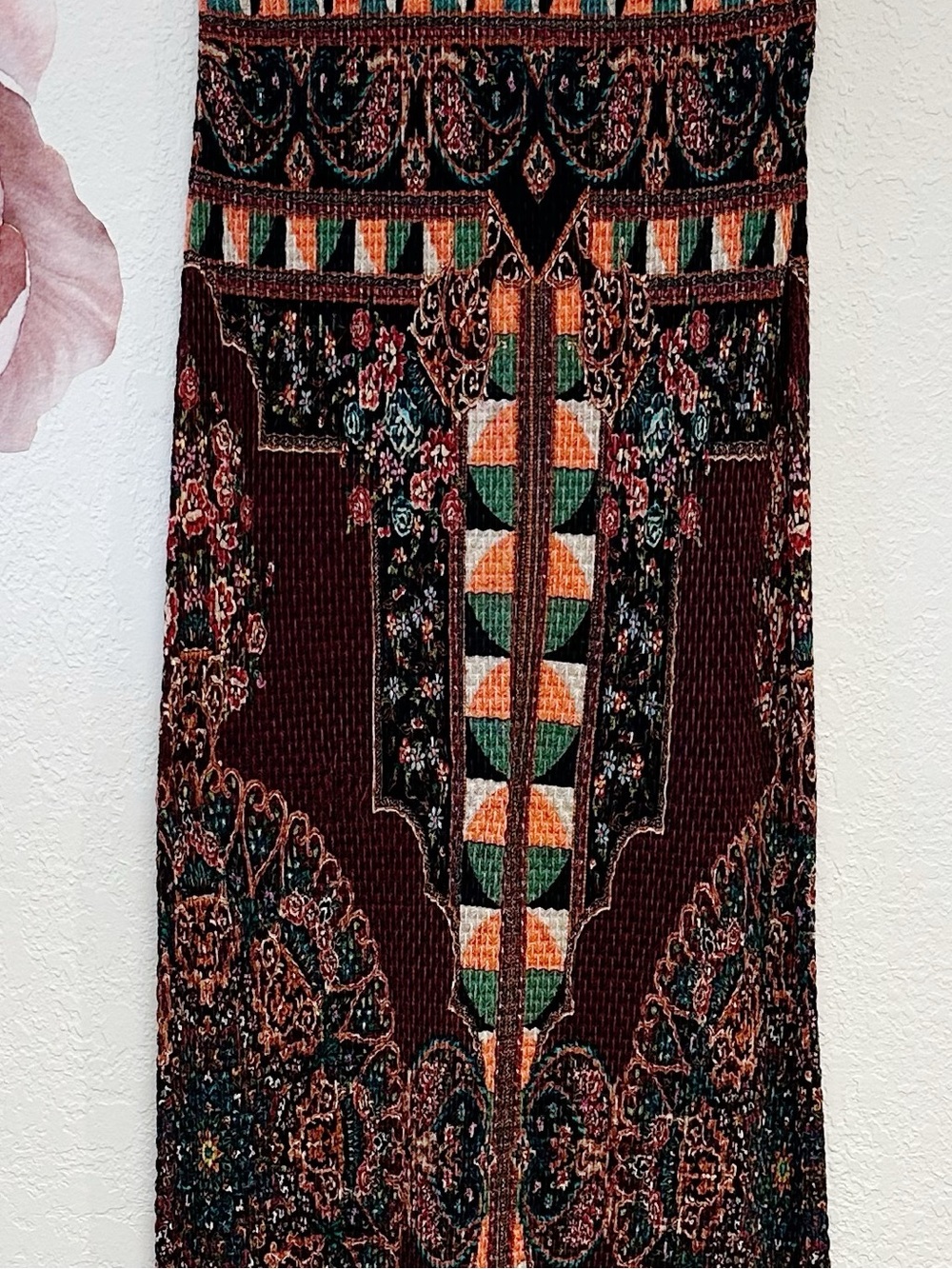 Farm Rio X Anthropologie Mixed Pattern Maxi Skirt or Dress EUC XSmall - Picture 9 of 16